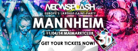 Neonsplash Werbeplakat