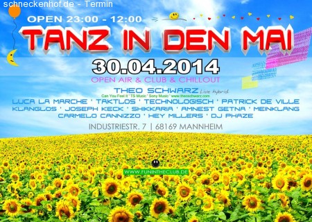 Tanz in den Mai 2014 Werbeplakat