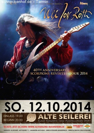 Uli Jon Roth Werbeplakat