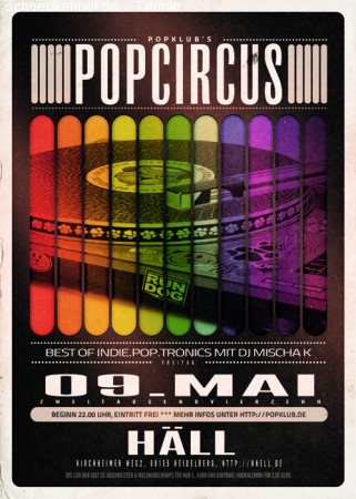 Popcircus Werbeplakat