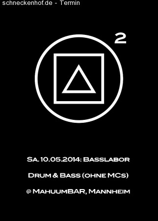 Basslabor-Szene-Rundlauf² (Drum & Bass) Werbeplakat