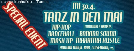 Special Event!! Tanz in den Mai Werbeplakat