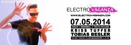 Electrovaganza • Tobias Besler Werbeplakat