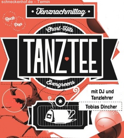 Tanztee Werbeplakat