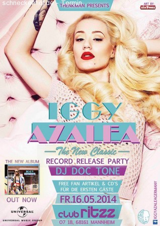 Iggy  Azalea “The New Classic” Werbeplakat