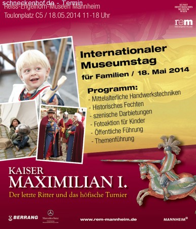 Internationaler Museumstag Werbeplakat