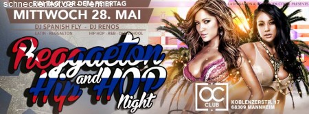 Reggaeton & Hip-hop Night Werbeplakat