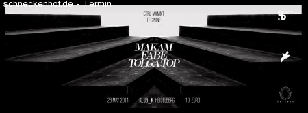 Ctrl Mvmnt Nine W/ Makam . Fabe . Tolga Werbeplakat