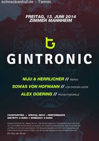 Gin Tronic Werbeplakat