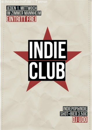 The Indie Club Werbeplakat