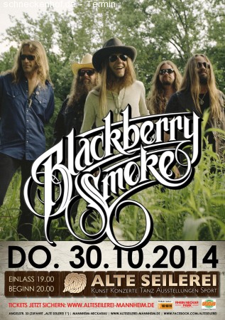 Blackberry Smoke Werbeplakat