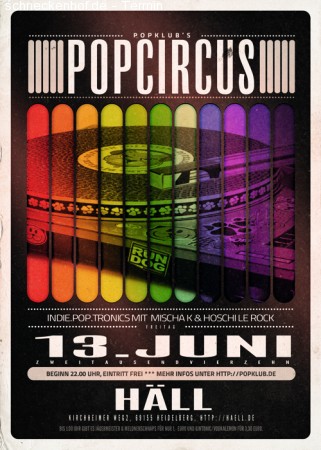 Popcircus Werbeplakat