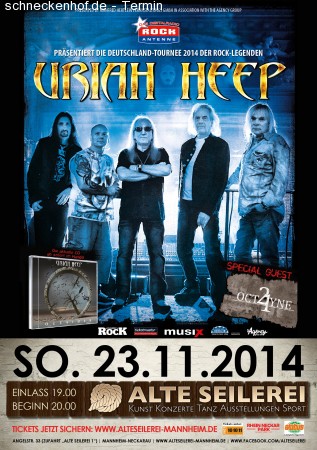 Uriah Heep Werbeplakat