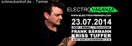 Electrovaganza - Frank Bärmann Werbeplakat