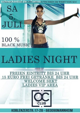 Ladies Night Werbeplakat