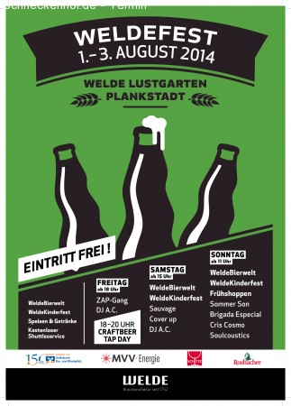 Weldefest Werbeplakat