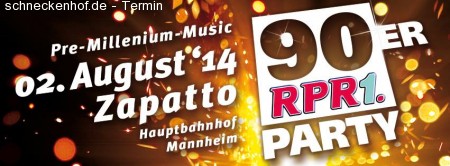 90´er  RPR 1. Party Werbeplakat