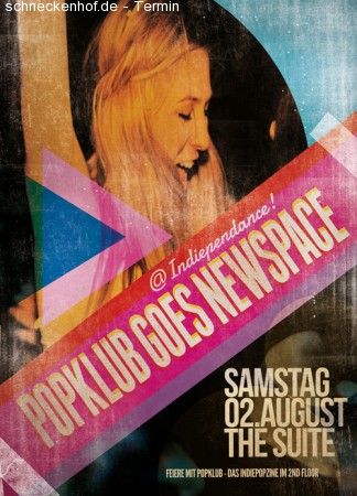 Popklub @ Indiependance! Werbeplakat