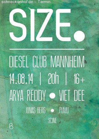 Size I Cause Size Matters Werbeplakat