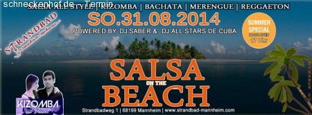 Salsa On The Beach || Summer Edition Werbeplakat