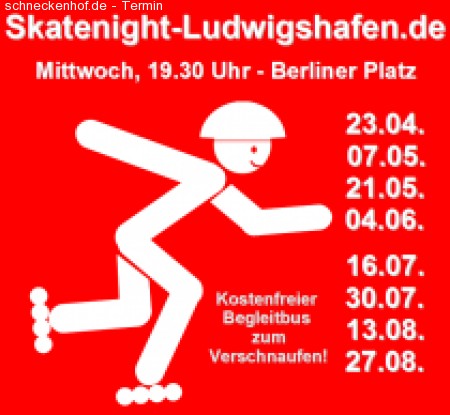 7. Skatenight Lu Werbeplakat