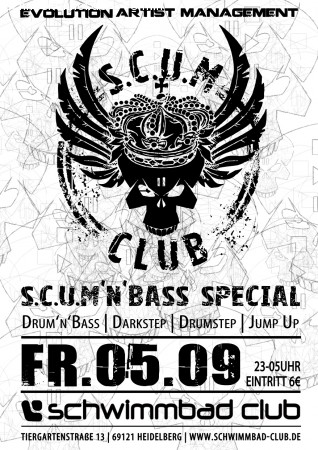 S.C.U.M.'n'BASS Special Werbeplakat