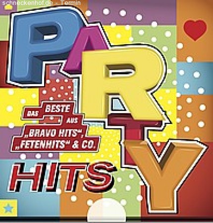 Party Hits Werbeplakat