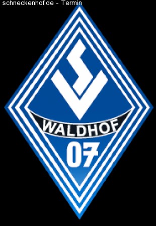 SV Waldhof-1.FC Saarbrücken Werbeplakat