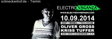 Electrovaganza • Oliver Gross in the Mix Werbeplakat