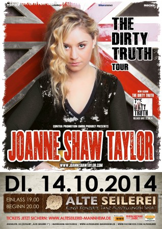 Joanne Shaw Taylor Werbeplakat