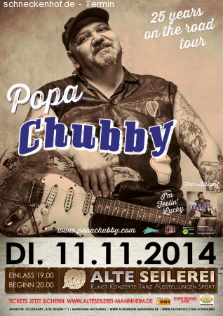 Popa Chubby Werbeplakat