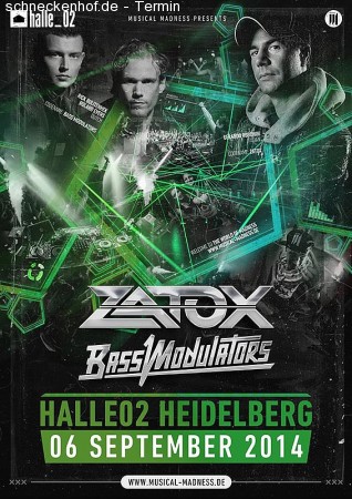 Zatox & Bass Modulators Werbeplakat