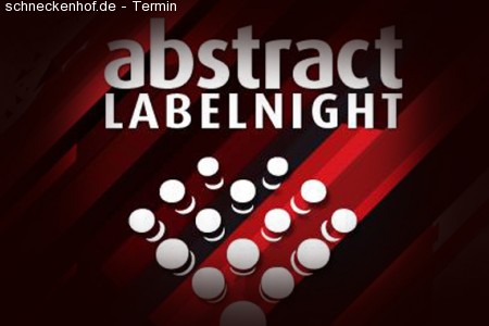 Abstract Labelnight Werbeplakat