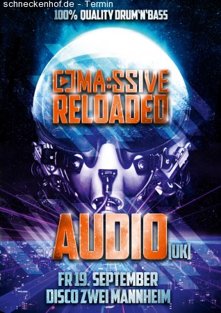 Ma:ssive pres. Audio (UK) Werbeplakat