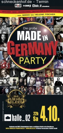 Made in Germany Werbeplakat