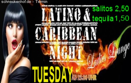 LATEINO&CARIBBEAN&TUESDAY Werbeplakat