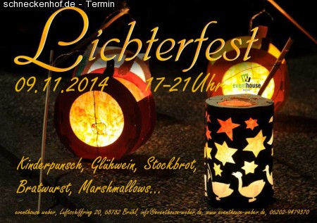 Lichterfest 2014 Werbeplakat