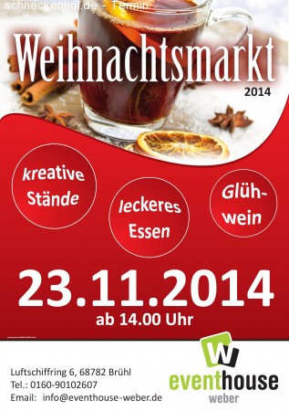 Weihnachtsmarkt 2014 Werbeplakat