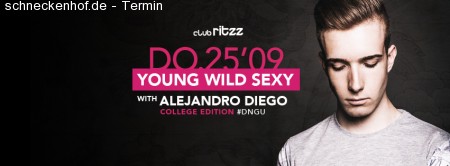 Young Wild Sexy | Alejandro Diego Werbeplakat