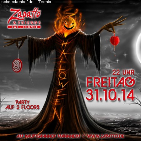 Halloween @ Zapatto Werbeplakat