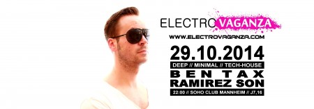 Electrovaganza • Ramirez Son in the Mix Werbeplakat