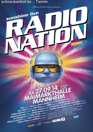 Radio Nation Werbeplakat