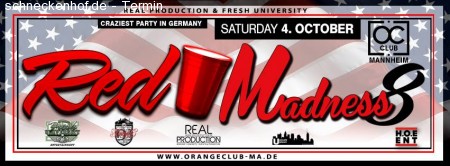 RED MADNESS 8 Werbeplakat