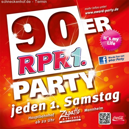 90´er  RPR 1. Party Werbeplakat