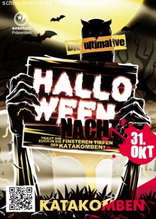 Halloween Nacht Werbeplakat