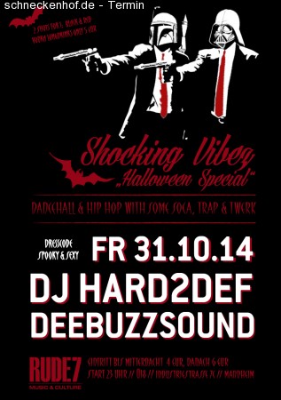 Halloween Madnezz w Hard2Def & DeeBuzz Werbeplakat