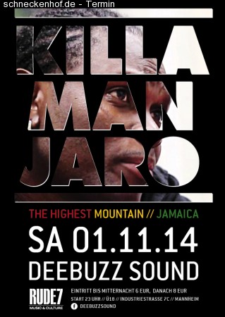 Killamanjaro & DeeBuzz Werbeplakat