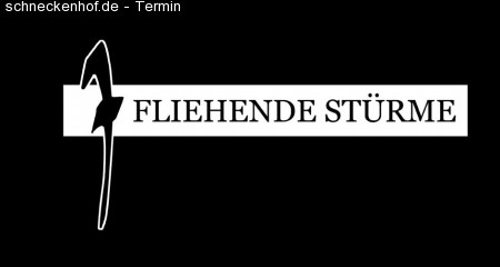 Fliehende Stürme und Überdosis Grau Werbeplakat