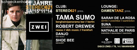 11 Jahre Stereo621 & Damentanz Werbeplakat