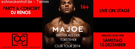 MAJOE Live! Werbeplakat